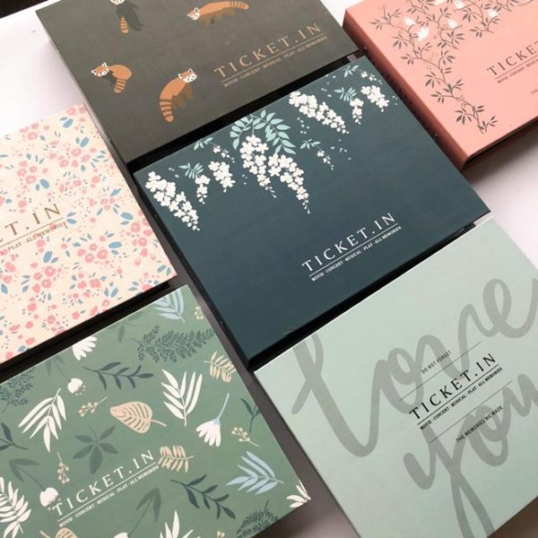 電影票車票收藏冊火車飛機旅行景點門票紀念收集本相冊票據收納冊 ciyo 黛雅