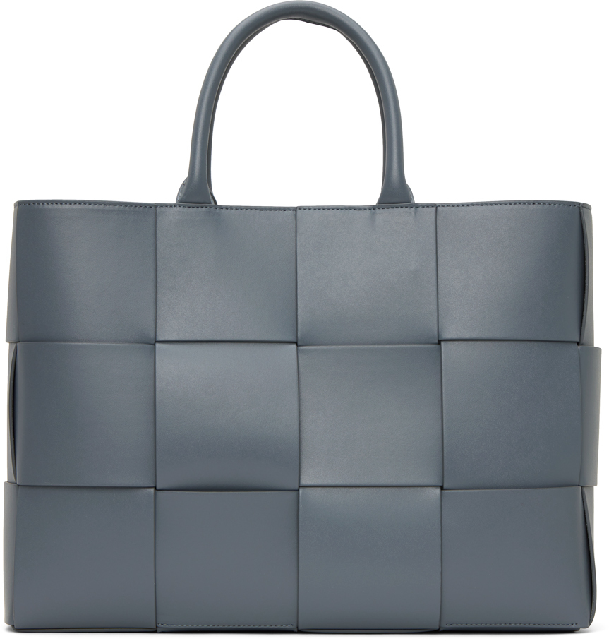 Bottega Veneta 灰色中号 Arco 托特包