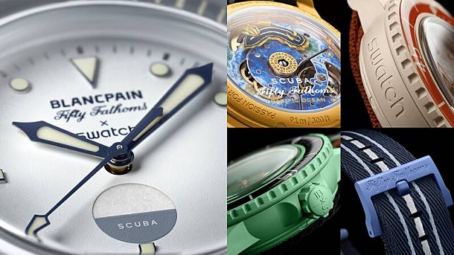 BlancpainXSwatch聯名錶登場！售價、哪裡買？五大款式與機芯規格一覽