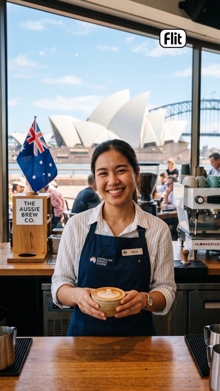 หาเพื่อนเรียน Australian Barista