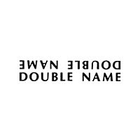 DOUBLE NAME