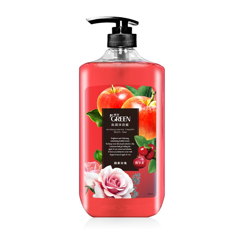 綠的抗菌沐浴露-蘋果玫瑰