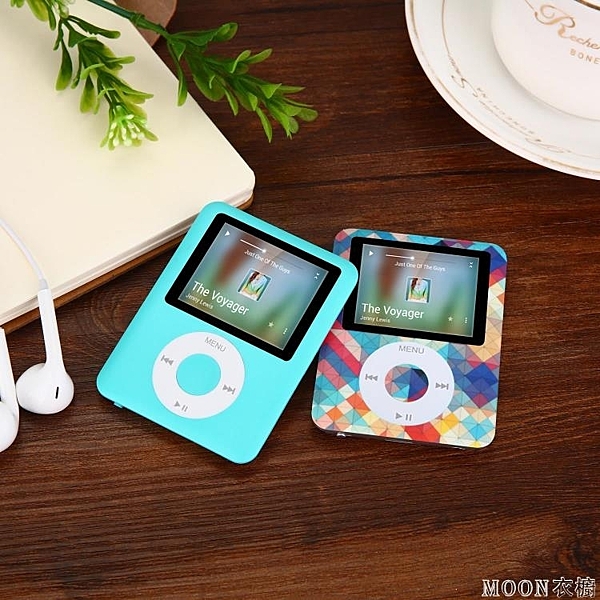 隨身聽 MP3超薄MP4播放器男女學生小蘋果mp6隨身聽 moon衣櫥
