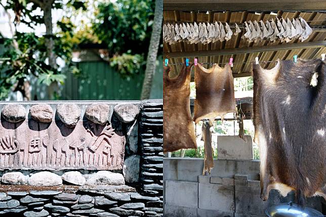 入山前要祭拜祖靈。