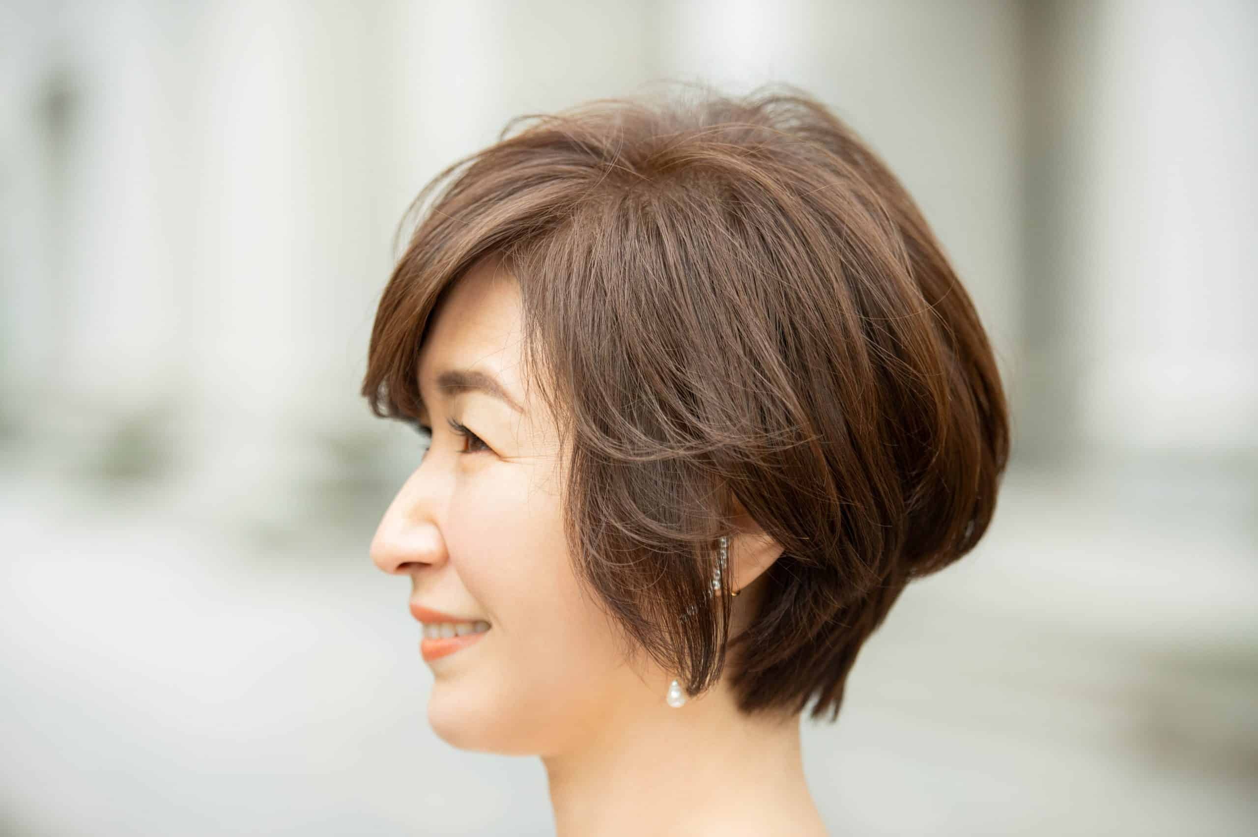 王道ショートボブは 大人可愛い丸みで男性ウケも上々です 40代の毎日ヘアスタイル Story