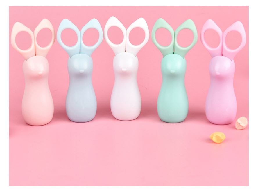 剪刀-日系可愛馬卡龍小剪刀 隨身剪刀 拆信刀 美工刀【AN SHOP】