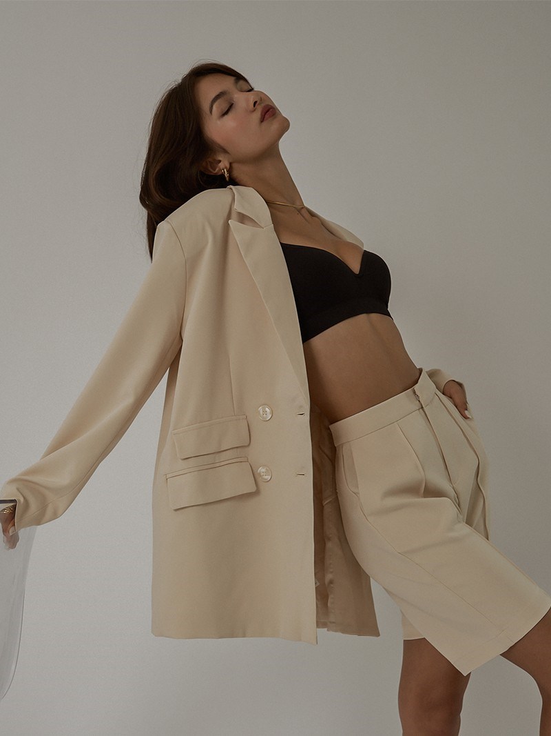 Mercci22墊肩西裝