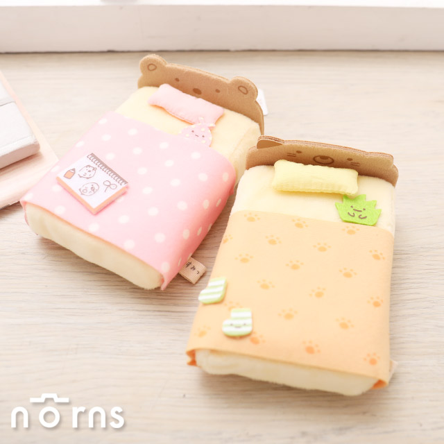 【日貨角落小夥伴場景 獨立筒睡床】Norns 貓咪小草 包袱巾白熊 傢俱 北極熊 擺飾 床鋪 床墊