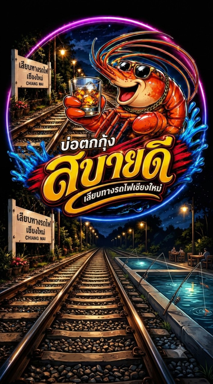 บ่อตกกุ้งสบายดี