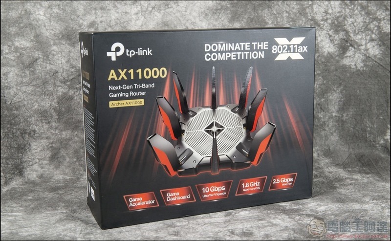 802.11ax + 2.5Gbps WAN port+無線三頻TP-Link Archer AX11000全球最快