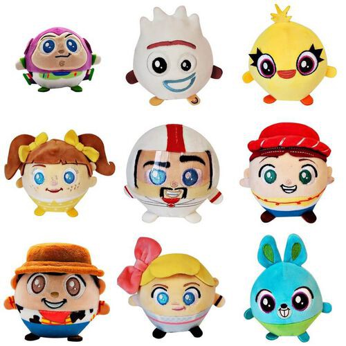 (原價$359)玩具總動員4電影經典腳色 多款可收集 可愛軟軟捏起來好療癒啊適用年齡：3歲以上包裝尺寸(cm)： 8X8X8包裝重量(g) ：150材質：織物 產地：中國 ※ 此為單一型號，有多種款式