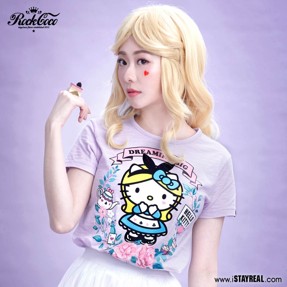 ROCKCOCO x HELLO KITTY 下午茶凱蒂T