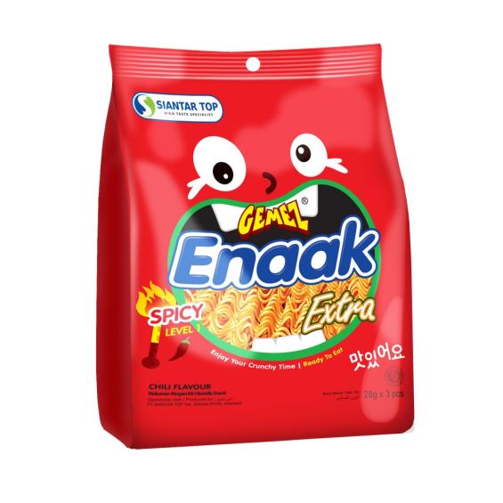 Enaak 韓式小雞麵(香辣味)84g(24gx3包)