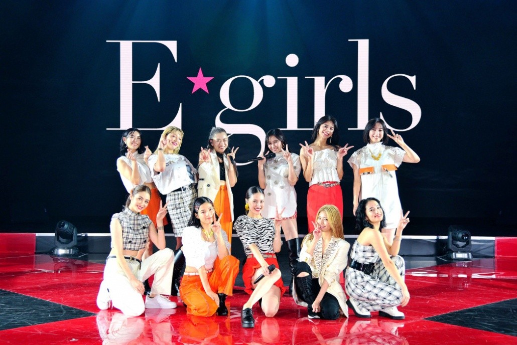 E-girlsらがオンラインライブ！ EXILE楽曲もカバー 【LIVE