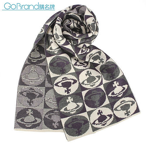 Vivienne Westwood 義大利製品雙色圍巾，低調有型，秋冬正IN 限量登台！