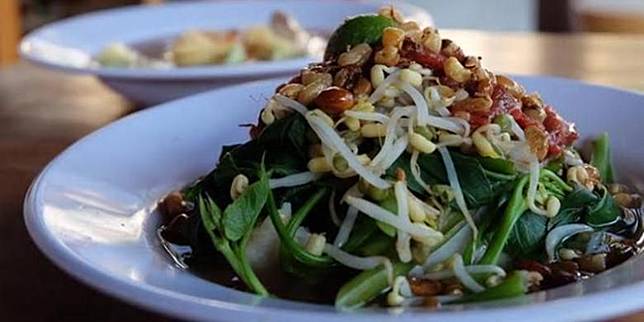 Resep Serombotan Masakan Khas Klungkung Bali Mirip Urap Kompas Com Line Today