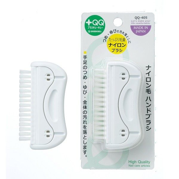 日本綠鐘 +QQ美甲指間及手足部清潔刷 QQ-405