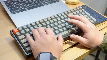 Keychron K4 光軸100 鍵雙模四系統機械式鍵盤實測動手玩，保有數字鍵輸入更方便