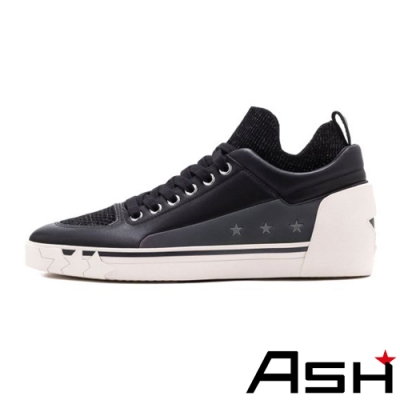 柔軟小牛皮 襪套設計不傷腳 獨家星星印花點綴 多層次材質拼接 Line:@bea3219c