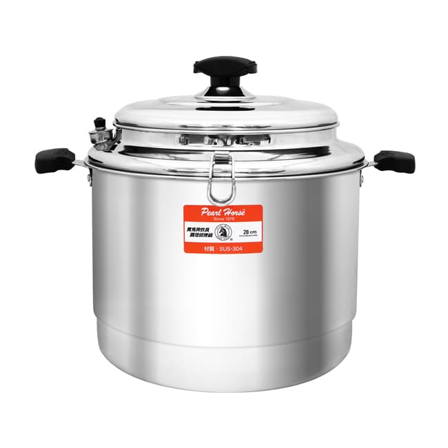 預計出貨日2-5天 ＊材質304不鏽鋼製品，堅固好用 ＊一體成型，導熱迅速 ＊清洗容易，永保如新 ＊唯一具有提煉雞湯、滷汁、高湯等多種功能，是廚房必備的鍋中極品。 ＊婦女坐月子自製雞湯必備鍋具，還可加