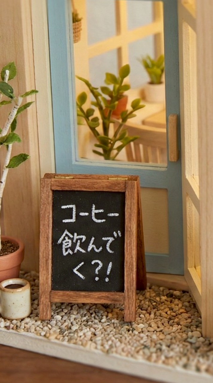 コーヒー飲んでく？！