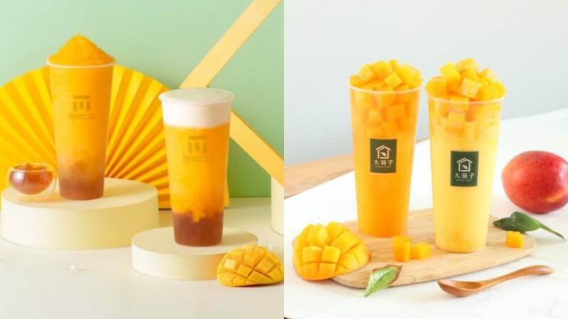 2022芒果手搖飲料必喝推薦！1000cc芒果冰沙、楊枝甘露一次喝