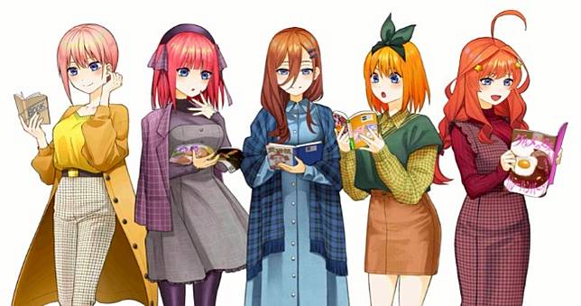 五等分的新娘 五胞胎等身大壓克力立牌要價18萬日圓 4gamers Line Today