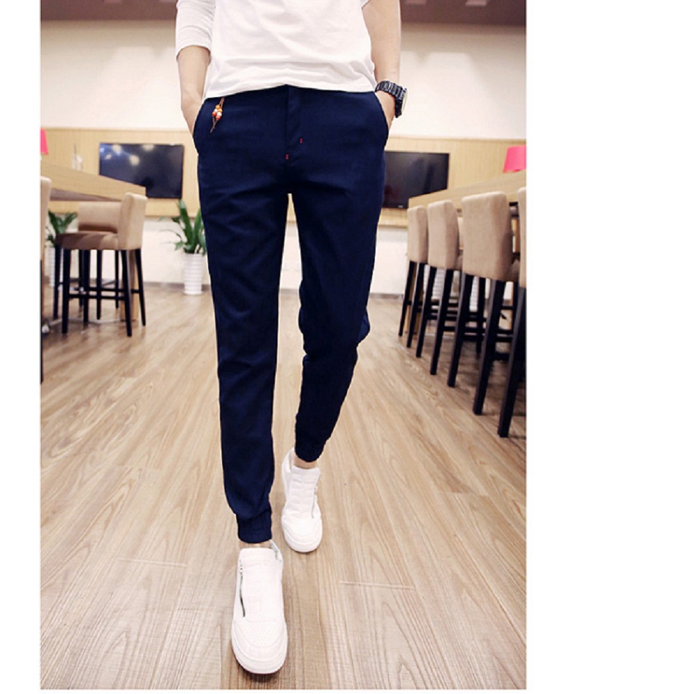 縮口九分褲(尺寸偏小,大腿較粗;請購買加大1碼)L83891