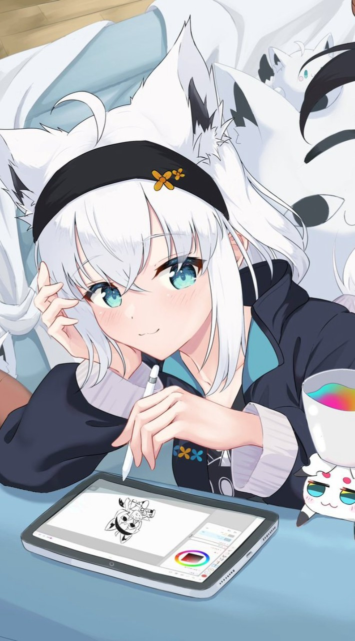 白上フブキ、ゲーマーズ好きな人来てね～、雑談、話たい事自由に話そうね