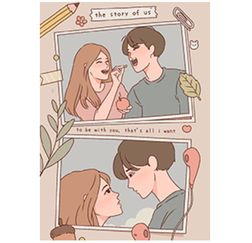 couple in love: the story of us