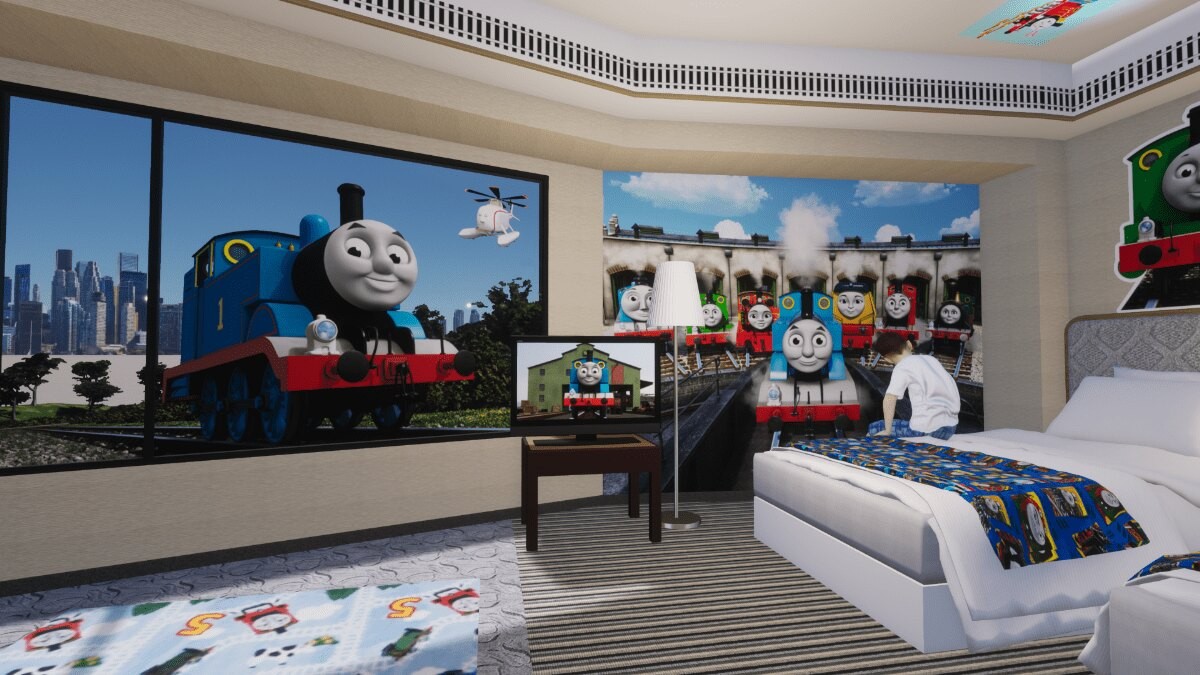トーマス ホテルニューオータニの 遊べる コラボルームが楽しい 子供の旅行デビューにおすすめ ウォーカープラス