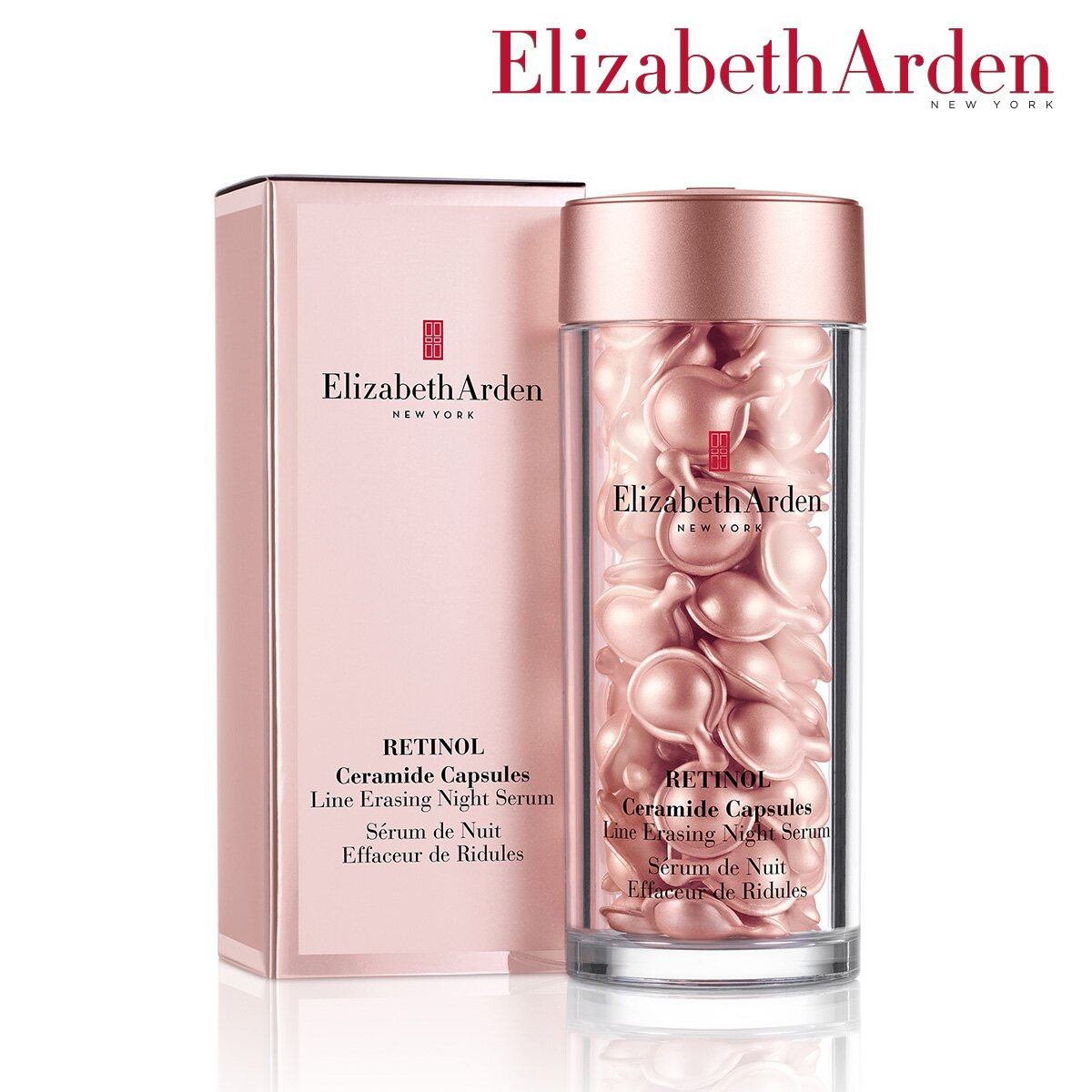 Elizabeth Arden 伊麗莎白雅頓玫瑰金抗痕膠囊 60入 緊緻撫紋 精華膠囊 週年慶推薦【SP嚴選家】。人氣店家Select Plus的----- 【熱門促銷】-----有最棒的商品。快到日