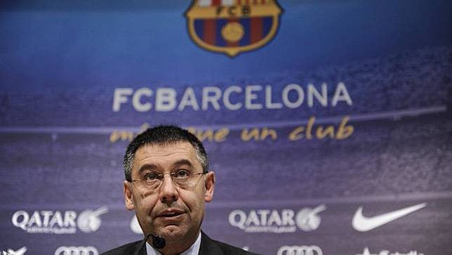 Presiden Barcelona Josep Bartomeu María