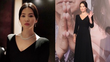 【Ｊ個稀好貨】宋慧喬低胸深 V 性感亮相香港電影金像獎！身上六百萬珠寶什麼來頭？
