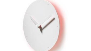 【年度經典】有光暈效果的純白時計