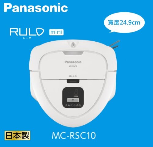 【佳麗寶】-留言再享折扣(Panasonic國際)RULO mini智慧型吸塵掃地機器人(MC-RSC10)台灣公司貨 搶先預購。影音與家電人氣店家KABO佳麗寶家電批發的生活家電、吸塵器、Panas