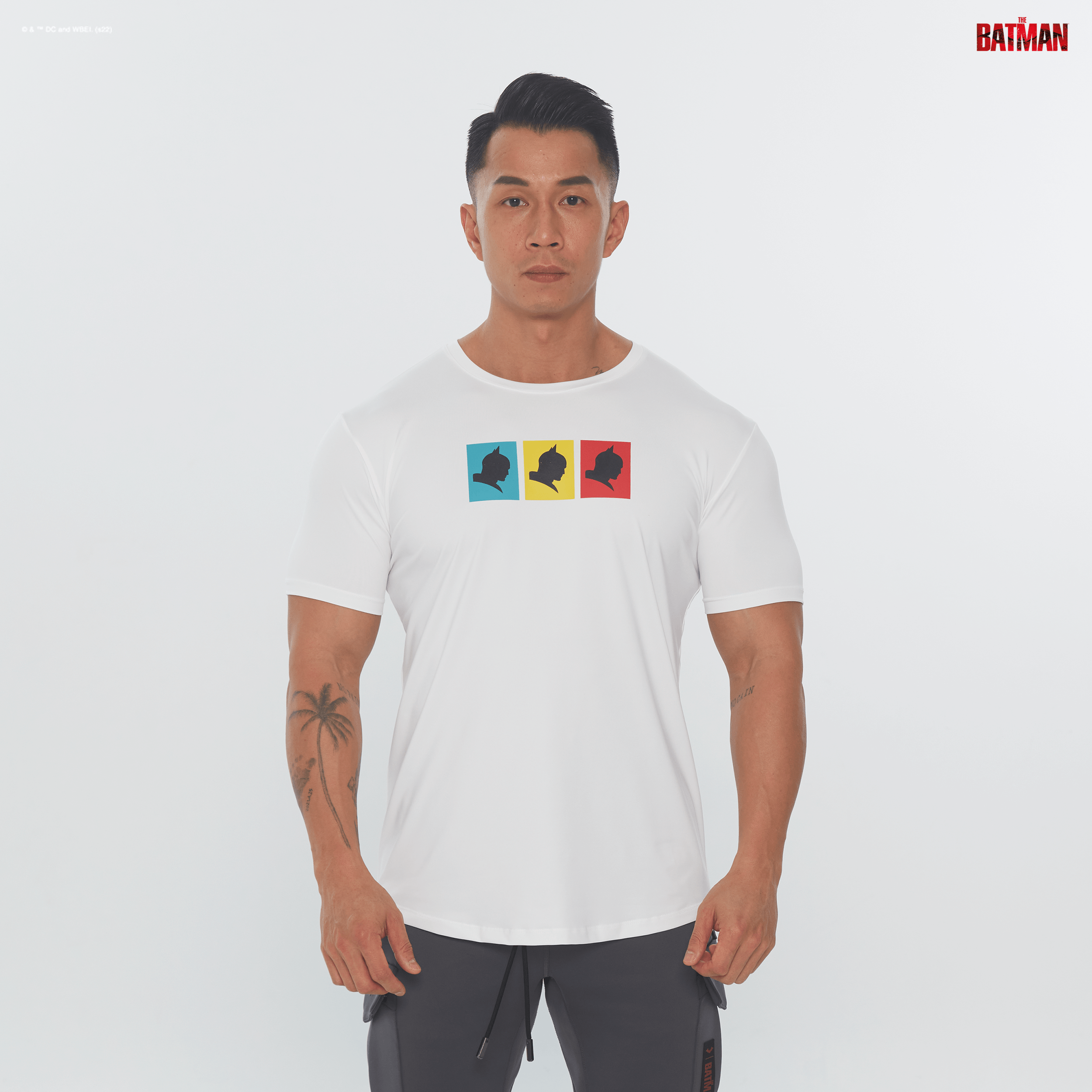 BATMAN｜XY-Stretch 訓練短袖 - B.Y.R. BATMAN -【極地白】