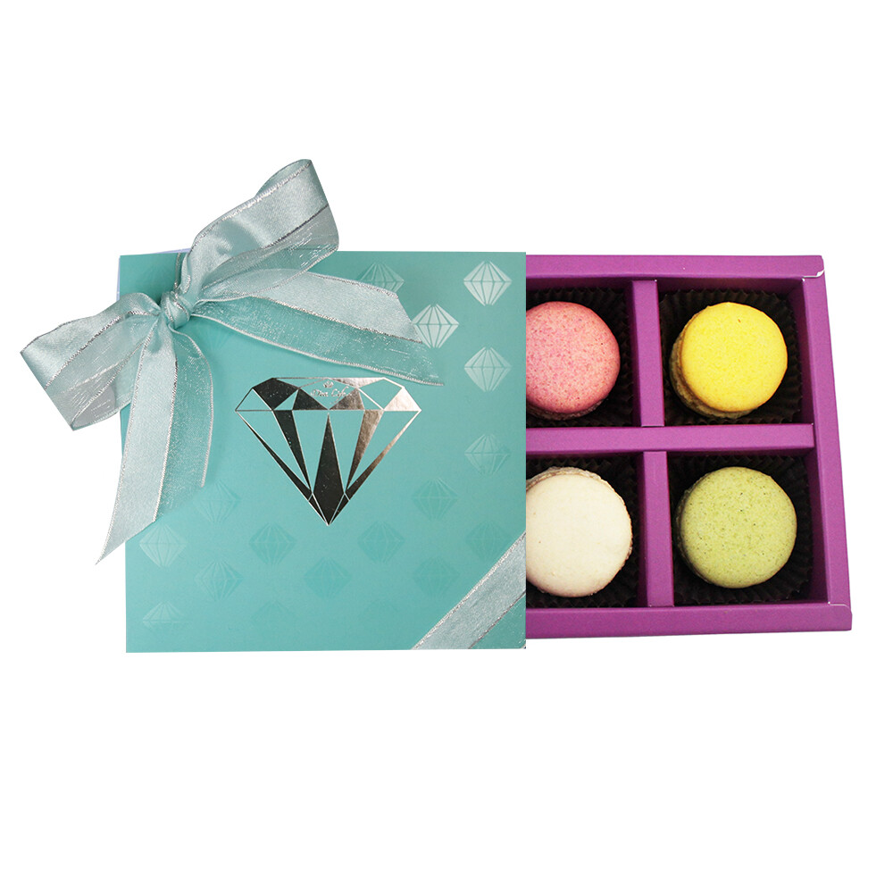 diva life dazzling 璀璨 馬卡龍禮盒 (4入裝)