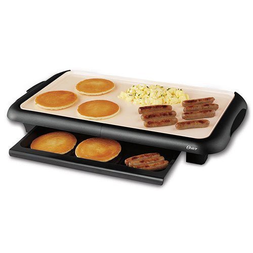 美國OSTER BBQ 陶瓷 電烤盤 CKSTGRFM18W-TECO