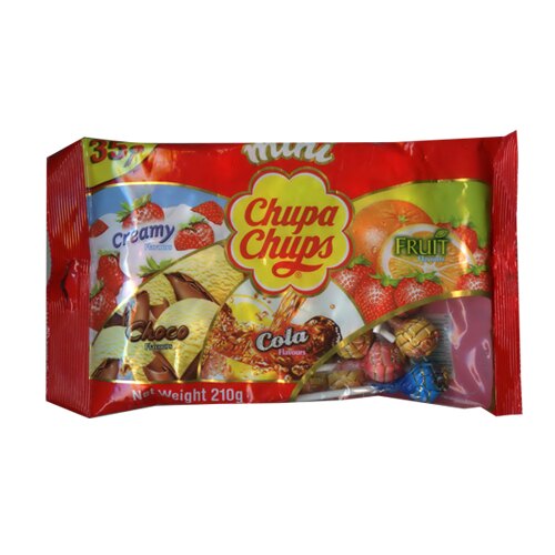 加倍佳迷你棒棒糖210g【愛買】