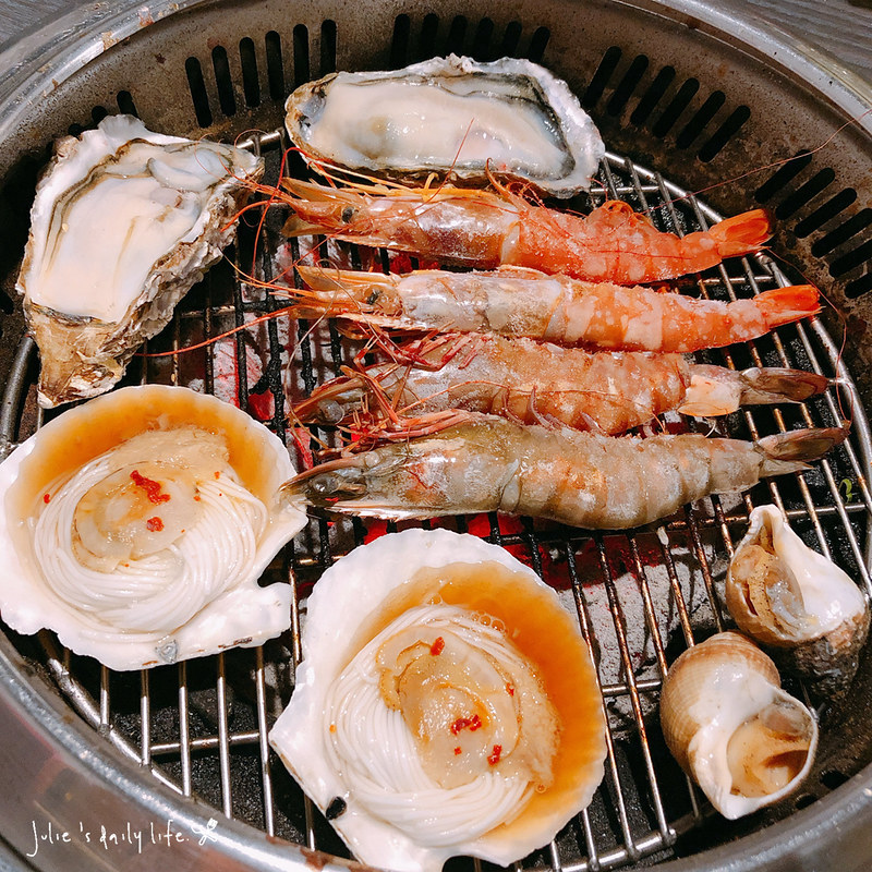 中山區,中山國小站,伊比利豬,吃到飽,和牛,寵物友善,寵物友善餐廳,戰醬燒肉,日本和牛,海鮮,澳洲和牛,烤肉,燒肉,菜單,雙城店 @跟著Julie一起走吧