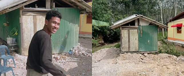 Tampak kecil dan sederhana, isi rumah pria ini bikin orang tertipu