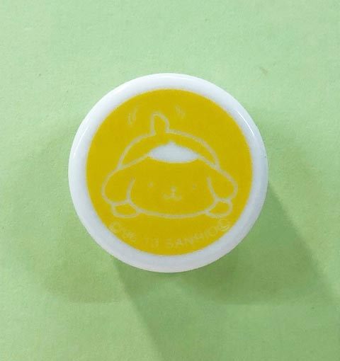 【震撼精品百貨】Pom Pom Purin 布丁狗~Sanrio旅行用空罐-黃#71806