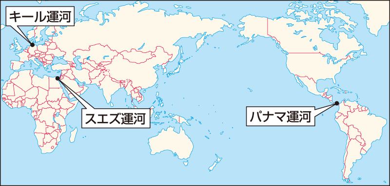 スエズ運河の事故 世界の貿易に影響