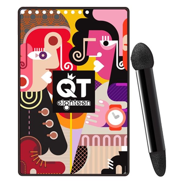 QTeighteen 朵米諾創意四色限定粉盒(1入)【小三美日】眼影盒