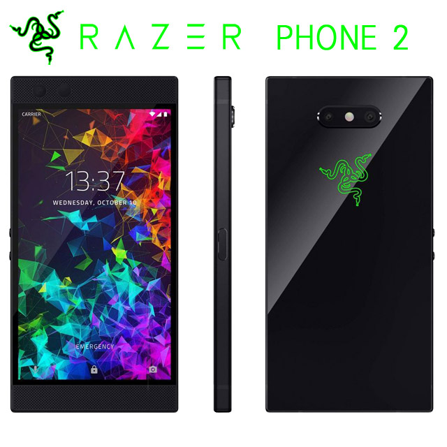 Razer Phone 2來了!!電競魂大爆發!!頂級高通845旗艦處理器同級最佳5.72吋IGZO顯示屏完美散熱腔冷卻設計,長時間手遊不再燙手RAZER CHROMA登場, 1680萬種自訂色更顯個