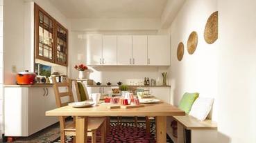 貼心出嫁女兒，打造全家人一起吃飯的新餐廳