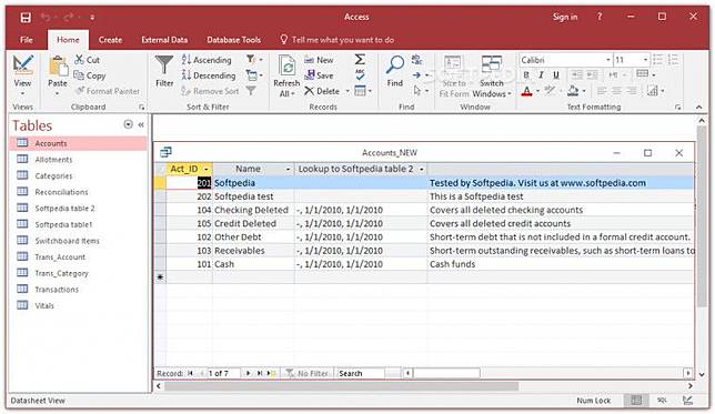 Aplikasi pengolah data base