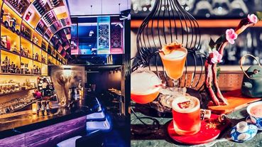 【ELLE找餐廳】來杯貴妃醉美酒！台北最新復刻古風「酒鈅酒餐酒館」中西融合時髦度破表～酒單竟然是一幅卷軸