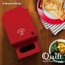 ◎●迪士尼原廠正版授權米奇、米妮卡通圖案|◎●精緻小巧，簡單操作，自用送禮皆適宜|◎●附贈33道精緻食譜 +2道創意料理海報商品名稱:recolte日本麗克特｜迪士尼米奇米妮系列三明治機RPS-1(M